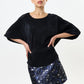 Aubin Magic Forest Jacquard Mini Skirt - Blue