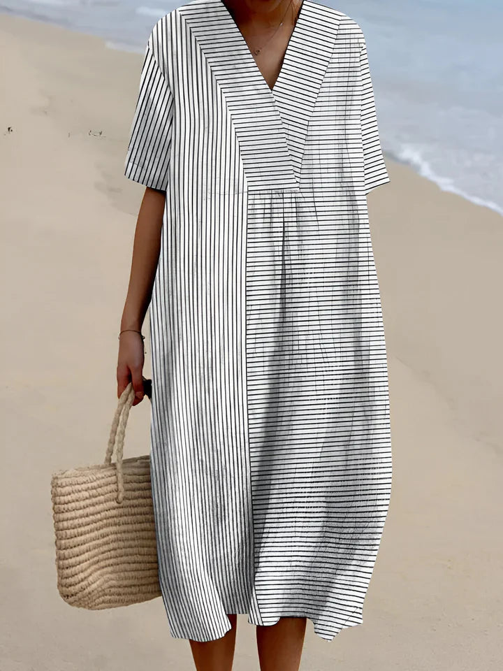 Pauline - Patterned Summer Dress
