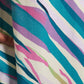 Jema Diagonal Wave Print Midi Sundress