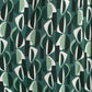 Gwenola Mid Century Retro Print Mini Dress - Green