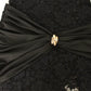 Chic Lace Cut-Out Evening Dress