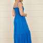 Yumi Blue Midi Sun Dress