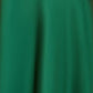 Yumi Green Satin Midi Skirt
