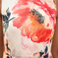 Yumi Ivory Flower Halter Neck Maxi Dress