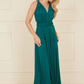 Yumi Green Jersey Stretch Multiway Midi Dress