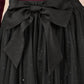 Yumi Black Sparkle Mesh Tulle Skirt With Satin Bow