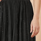 Yumi Black Sparkle Mesh Tulle Skirt