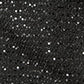 Yumi Black Boucle Sequin Mini Skirt