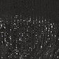 Yumi Black Sequin And Velvet Mini Dress