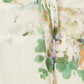 Yumi Ivory Floral Tea Dress With Front Ties