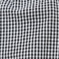 Yumi Black Gingham Cotton Midi Skirt