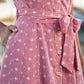 Yumi Red Broderie Anglaise Embroidered Sleeveless Shirt Dress