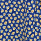 Yumi Navy Floral Midi Shirt Dress