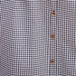 Yumi Black Gingham Relaxed Shirt Dress With Matching Belt