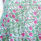 Yumi White Boho Print Cotton Floral Maxi Skirt