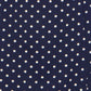 Yumi Navy Spot Wrap Midi Tea Dress