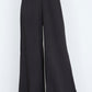 Yumi Black Wide Leg Palazzo Trousers