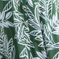 Yumi Green Leaf Print Viscose Relaxed Midi Shirt Dress