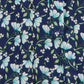 Yumi Blue Floral Skater Wrap Dress