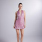 Starry Pink Mini Dress
