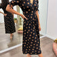 Nipa - Polka Dot V-Neck Dress