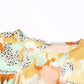 Abstract Printed Long Sleeve Blouse