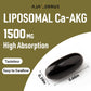 AJAXERRUE Liposomal Calcium AKG 1500 mg – Enhanced Absorption for Longevity & Metabolic Support | 60 Softgels