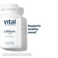 Vital Nutrients Lithium Orotate | Vegan Lithium Supplements for Memory, State of Mind, and Behavioral Health* | 20mg | Gluten, Dairy, Soy Free | 90 Capsules