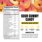 Ambrosia Nektar - Superfood Powder for Daily Organ Support | 30 Servings | Sour Gummy Candy