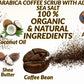 Ammuri Organic Coffee Body Scrub with Dead Sea Salt