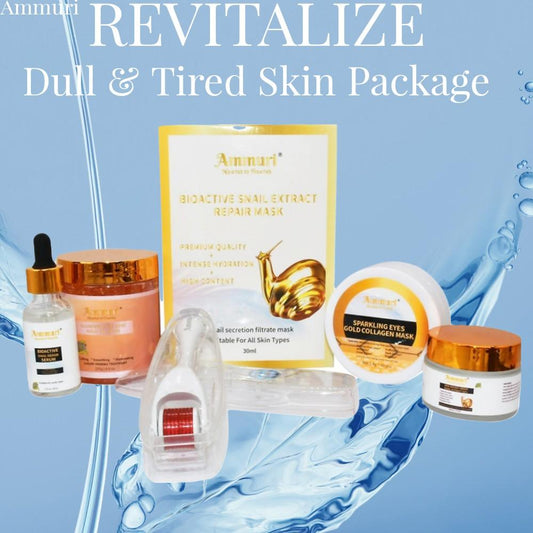 Ammuri Organic Skincare Package for Dull & Tired Skin