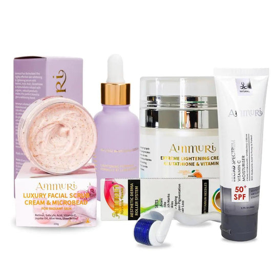 Ammuri Pigmentation Skincare Gift Set - Brightening Dark Spot Treatment Bundle