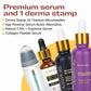 Ammuri Retinal Serum Microneedling Kit - Adjustable Derma Stamp Anti-Aging