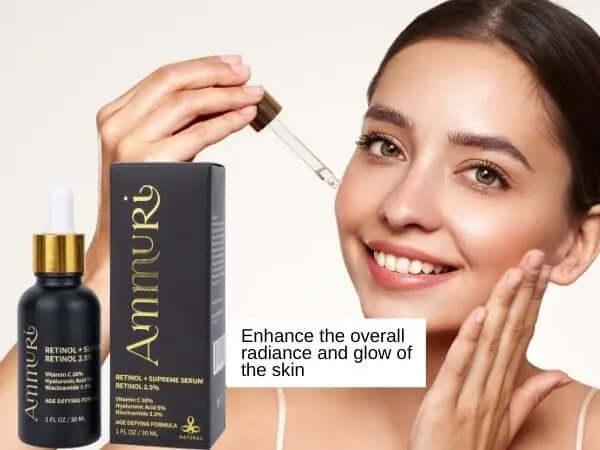 Ammuri Age Reverse & Retinol Supreme Serum Set - Anti-Aging Wrinkle Duo