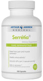 Arthur Andrew Medical Serretia Serrapeptase Formula for Muscle & Sinus Support — 180 Capsules