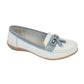 Seafairer Ladies Leather Moccasin Tassel Loafers Shoes