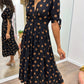 Nipa - Polka Dot V-Neck Dress