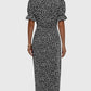 Barbara - Fresh Bloom V-Neck Dress