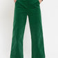 Tim Baby Cord Straight Cut Trousers - Green