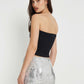 Irregular Size Sequin Fashion Miniskirt