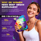 Lanhuilin Beef Organ Supplement for Women – Grass-Fed Liver, Kidney, Heart & More (120 Caps)