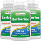Best Naturals Berberine 500mg – 120 Capsules (Pack of 3) | Immune, Cardiovascular & GI Support