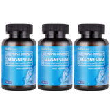 BioEmblem High Absorption Triple Magnesium Complex 300mg | Magnesium Glycinate, Malate & Citrate | Vegan, Non-GMO 270 Capsules