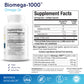 Biotics Research Biomega-1000 Omega-3 Fish Oil – EPA 529 mg / DHA 353 mg | 1000 mg per Serving, 90 Softgels