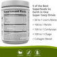 BIOptimizers Mushroom Coffee Alternative – Salted Caramel with Lion's Mane, Chaga, Reishi + Collagen & MCT (15 Servings)
