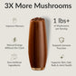 BIOptimizers Mushroom Coffee Alternative – Chocolate with Lion’s Mane, Chaga & Reishi + Collagen Peptides for Focus, Energy & Gut Health – Adaptogenic Mushrooms & MCT Powder – 30 Servings