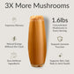 BIOptimizers Mushroom Coffee Alternative – Salted Caramel with Lion’s Mane, Chaga & Reishi + Collagen & MCT – 30 Servings