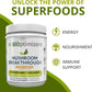 BIOptimizers Mushroom Coffee Alternative – Salted Caramel with Lion's Mane, Chaga, Reishi + Collagen & MCT (15 Servings)