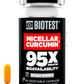 Biotest Micellar Curcumin – 95x Absorption, UCLA-Invented & Patented, 60 Capsules