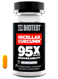 Biotest Micellar Curcumin – 95x Absorption, UCLA-Invented & Patented, 60 Capsules